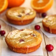 Cranberry Orange Cornbread Donuts