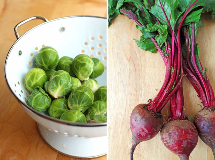 Brussels Sprouts & Beets