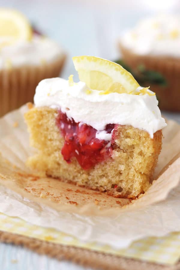 Lemon Olive Oil Cupcakes (Bake Just 6 Cupcakes!)