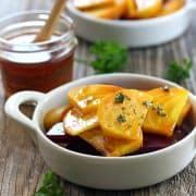 Toaster Oven Roasted Beets. Don't want to heat up your kitchen? Use your toaster oven to roast up a batch of earthy sweet beets today!