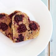Blackberry Peach Oat Cookies