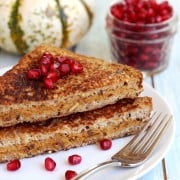 Pumpkin Ricotta Stuffed Maple French Toast
