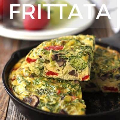 Toaster Oven Frittata for Two