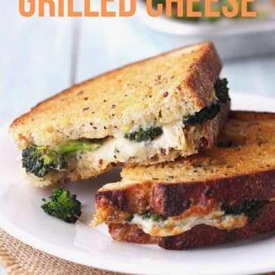 Toaster Oven Grilled Cheese Sandwich (10 minutes!)